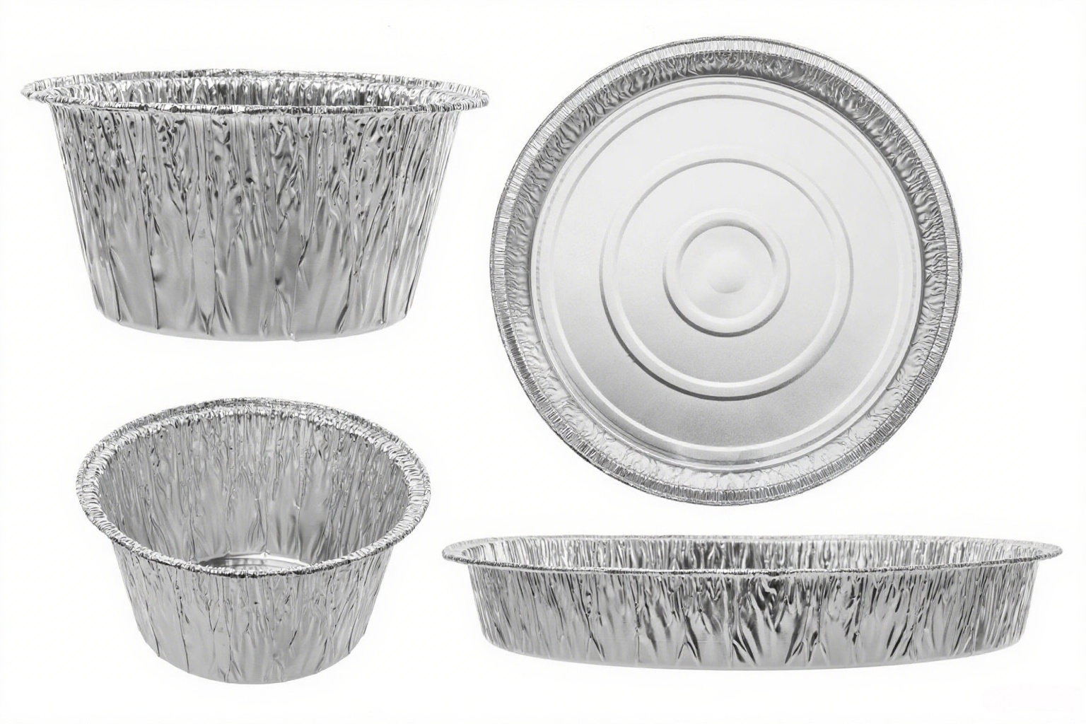 Round Aluminum Foil Tray